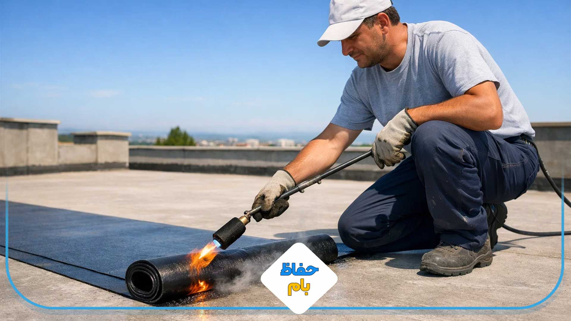 بهترین زمان نصب ایزوگام در فصل خشک و هوای معتدل تابستان