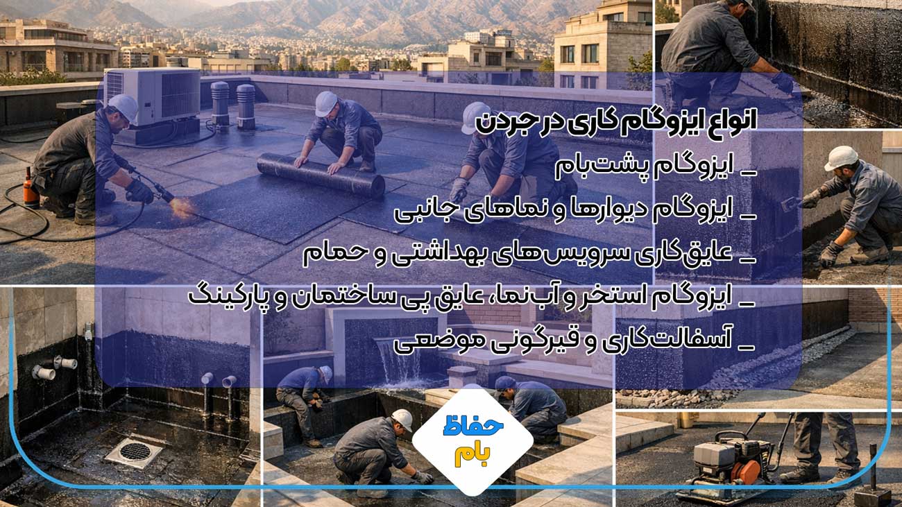 ایزوگام کاری در جردن