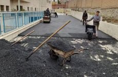 پروژه نصب آسفالت در تهران